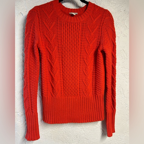 Gap chunky fitted red sweater - Picture 1 of 4